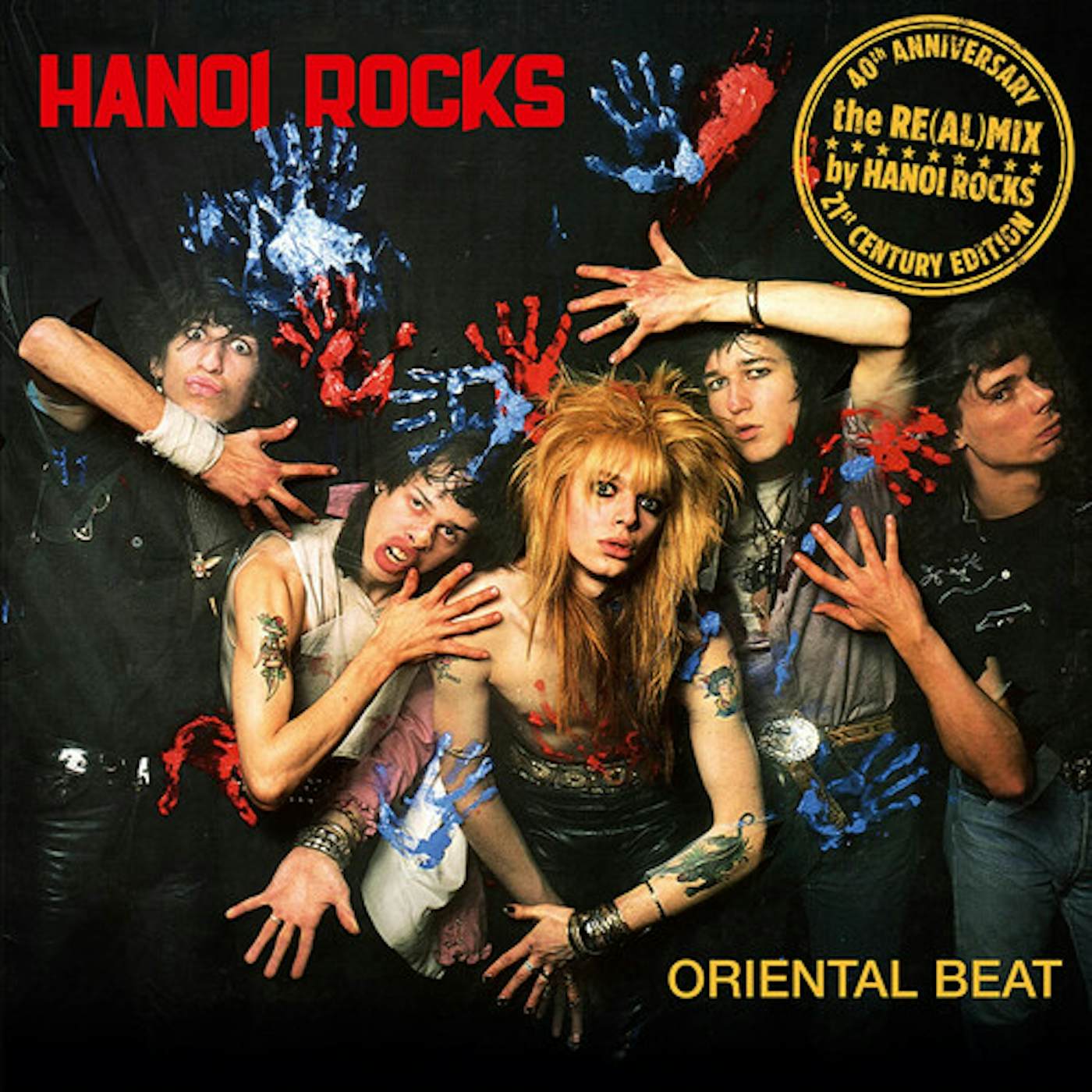Hanoi Rocks ORIENTAL BEAT: 40TH ANNIVERSARY - THE RE(AL)MIX CD