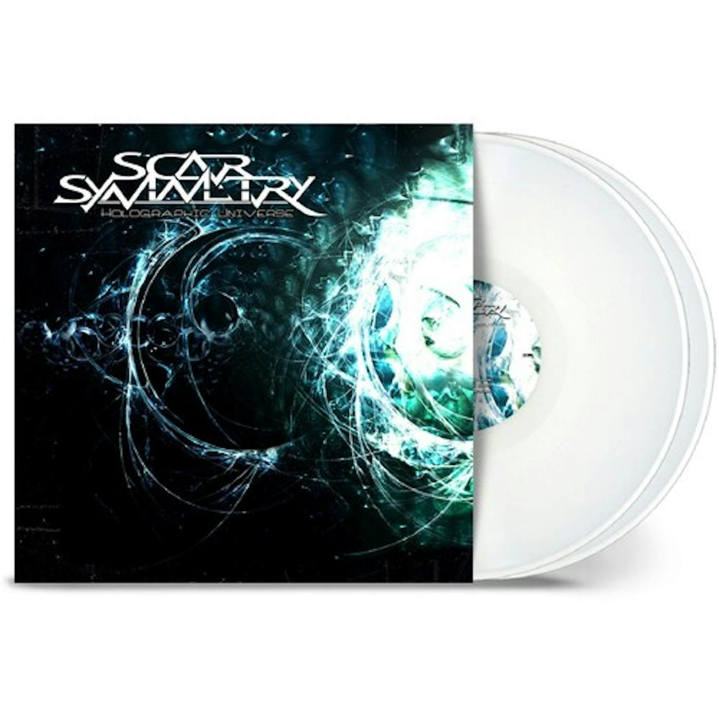 Scar Symmetry HOLOGRAPHIC UNIVERSE - WHITE Vinyl Record
