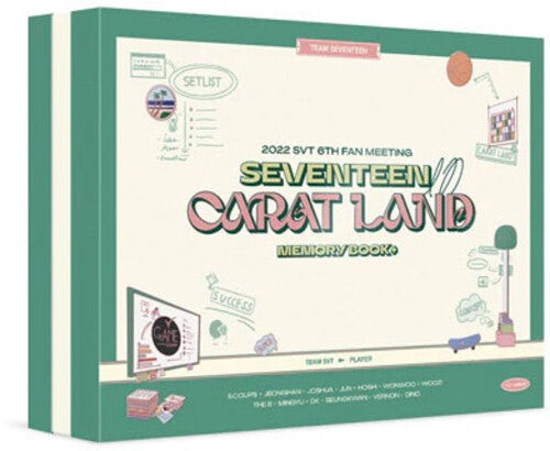 2022 SVT 6TH FAN MEETING (SEVENTEEN IN CARAT LAND) DVD