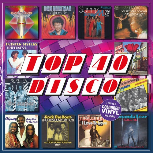 Top 40 Disco / Various Vinyl Record