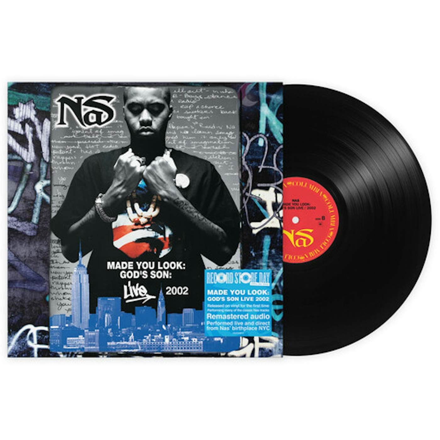 Nas Made You Look: God's Son Live 2002 Vinyl Record