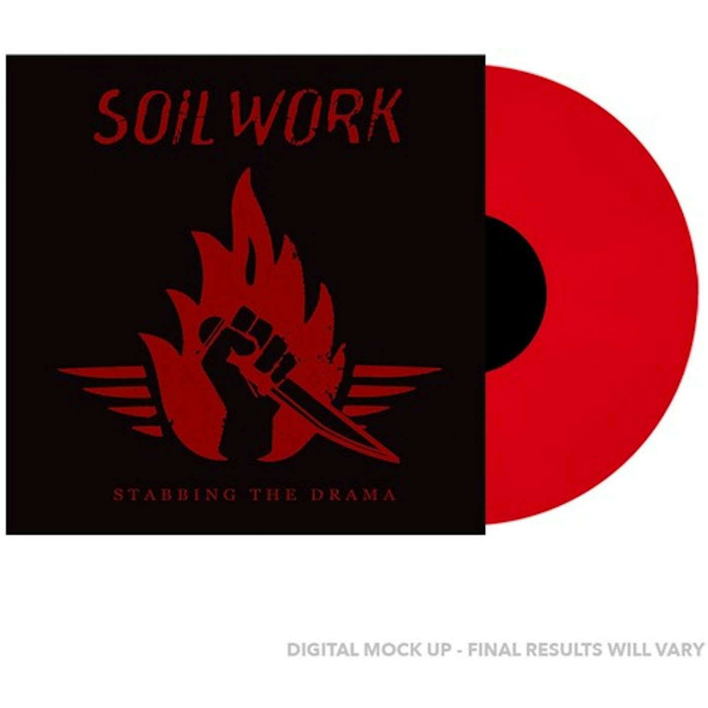 Soilwork STABBING THE DRAMA - RED Vinyl Record