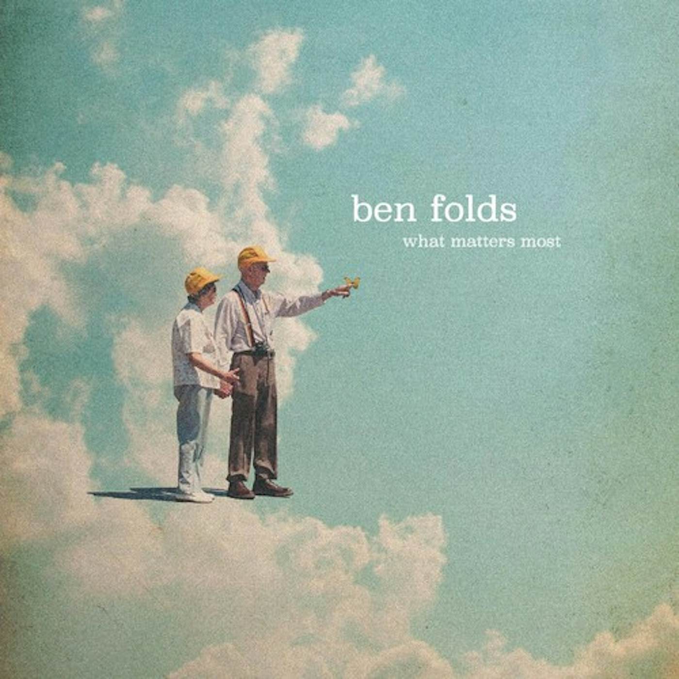 Ben Folds WHAT MATTERS MOST CD