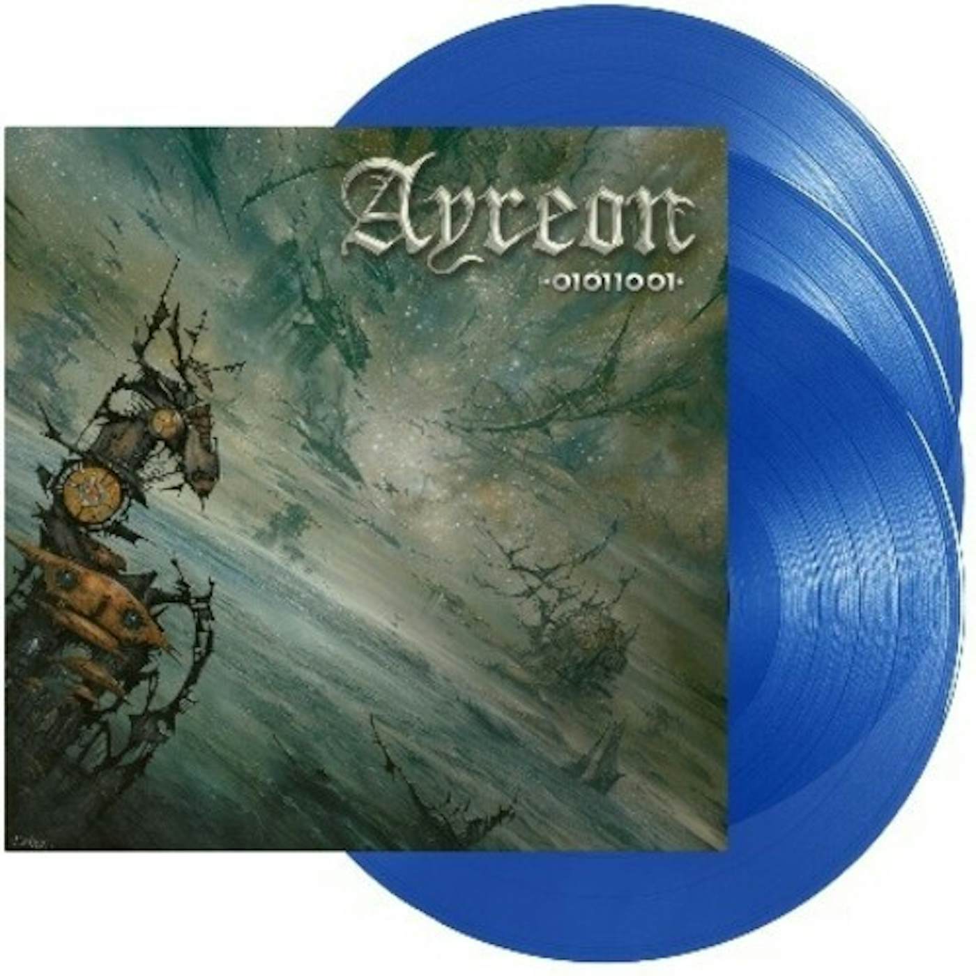 Ayreon 01011001 - BLUE Vinyl Record