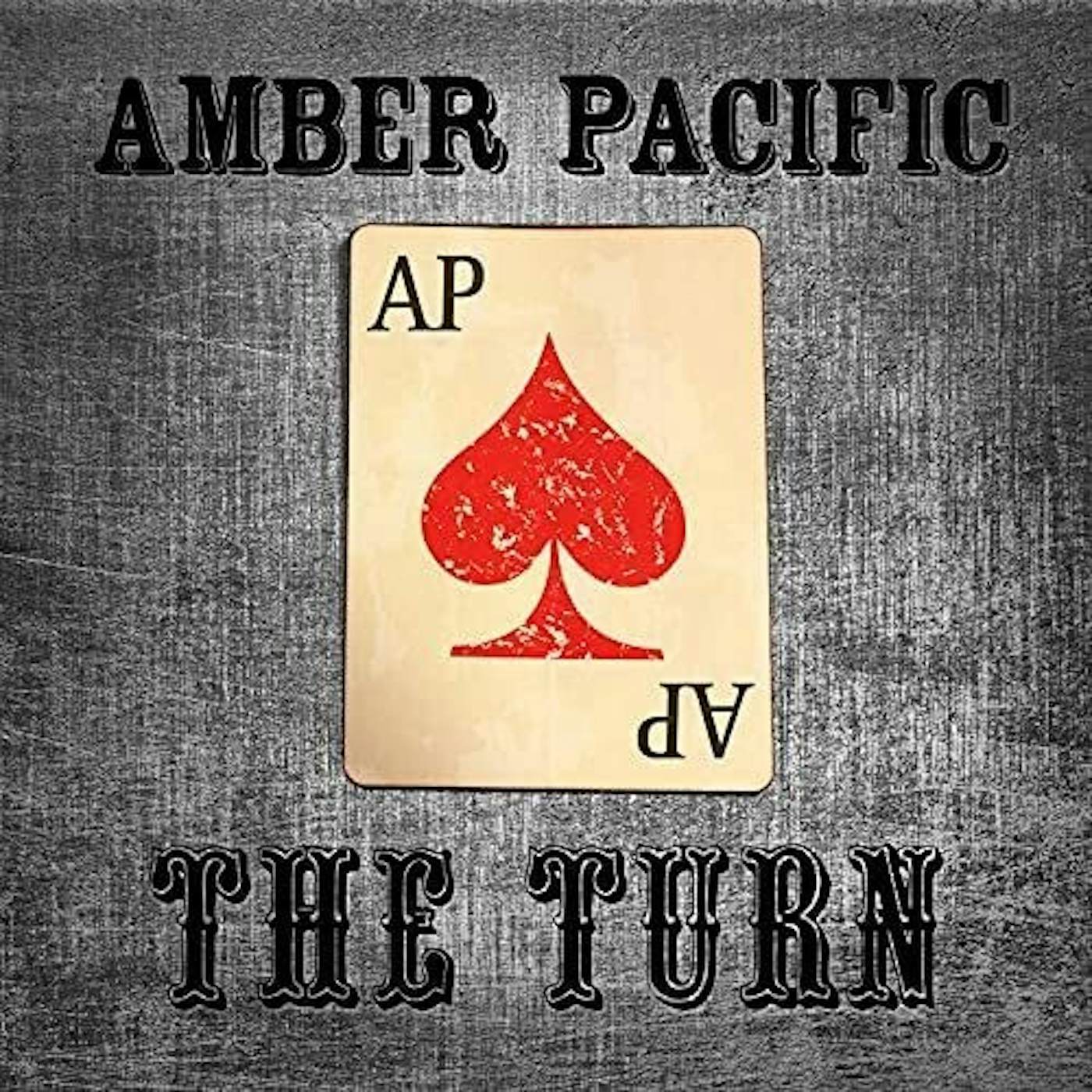 Amber Pacific TURN - CLEAR SPLATTER Vinyl Record