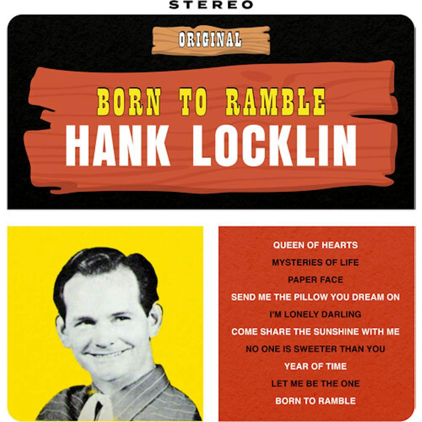 Hank Locklin BORN TO RAMBLE CD