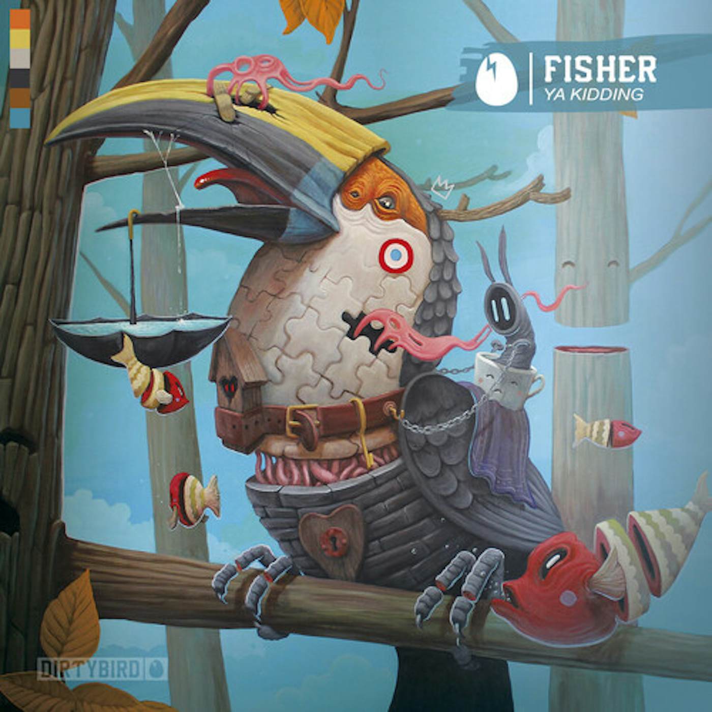FISHER YA KIDDING - INCL. SEBASTIEN V & SOLARDO REMIXES Vinyl Record