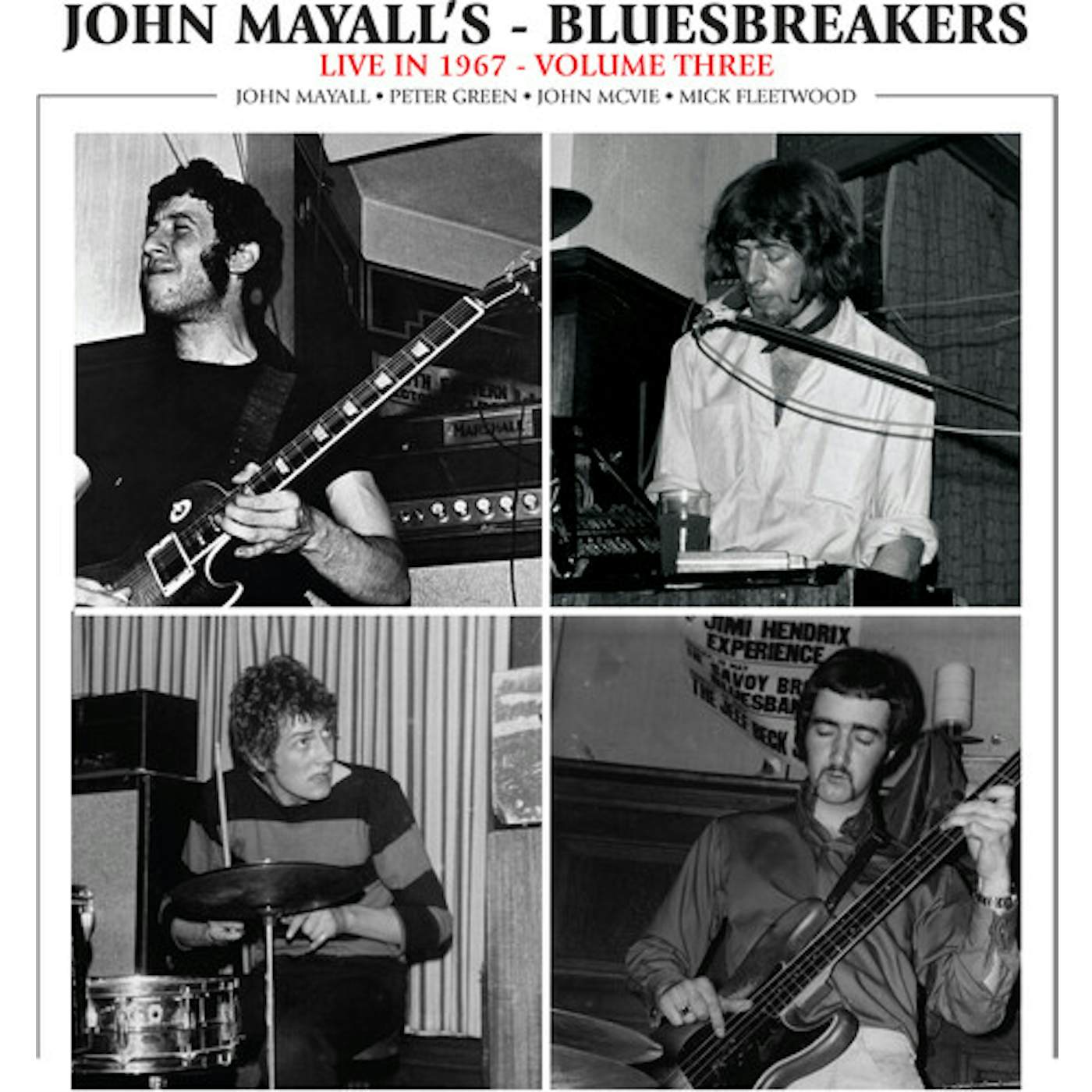 John Mayall & The Bluesbreakers LIVE IN 1967 VOL. 3 Vinyl Record