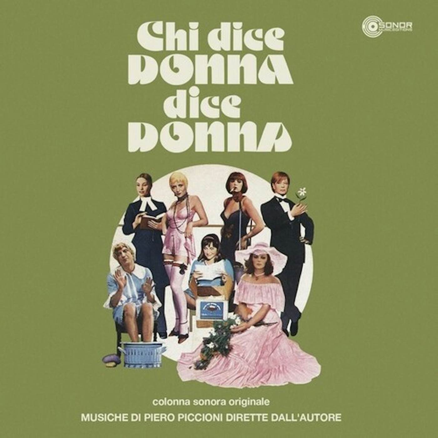 Piero Piccioni CHI DICE DONNA DICE DONNA Vinyl Record