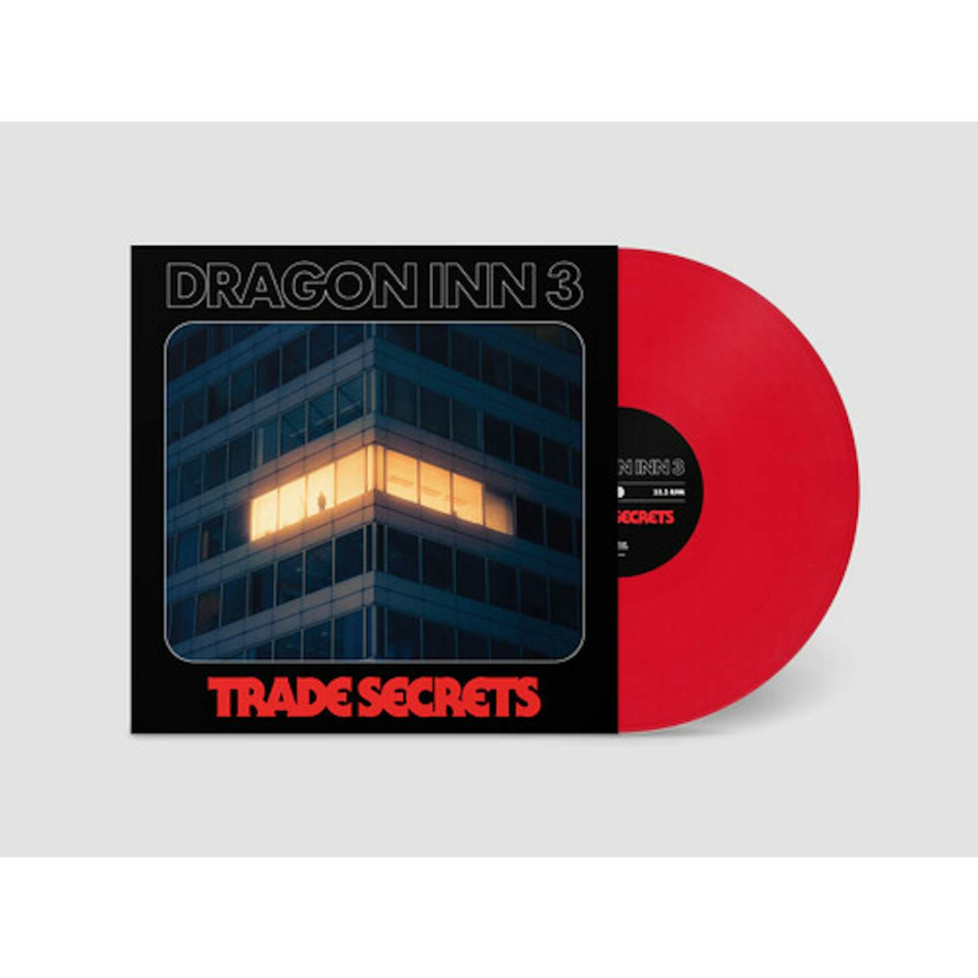Dragon Inn 3 TRADE SECRETS - RED OPAQUE Vinyl Record