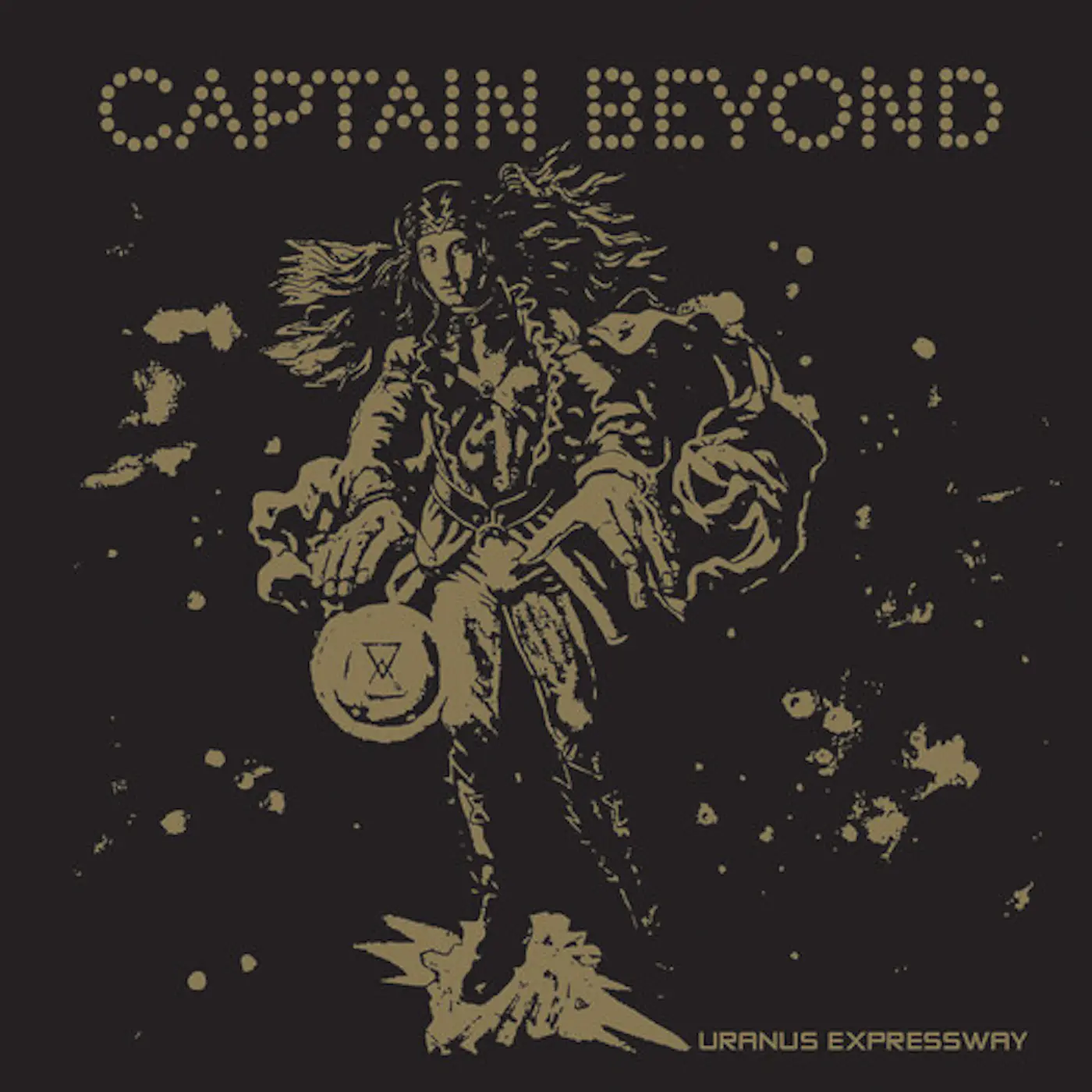 Captain Beyond URANUS EXPRESSWAY - GOLD Vinyl Record