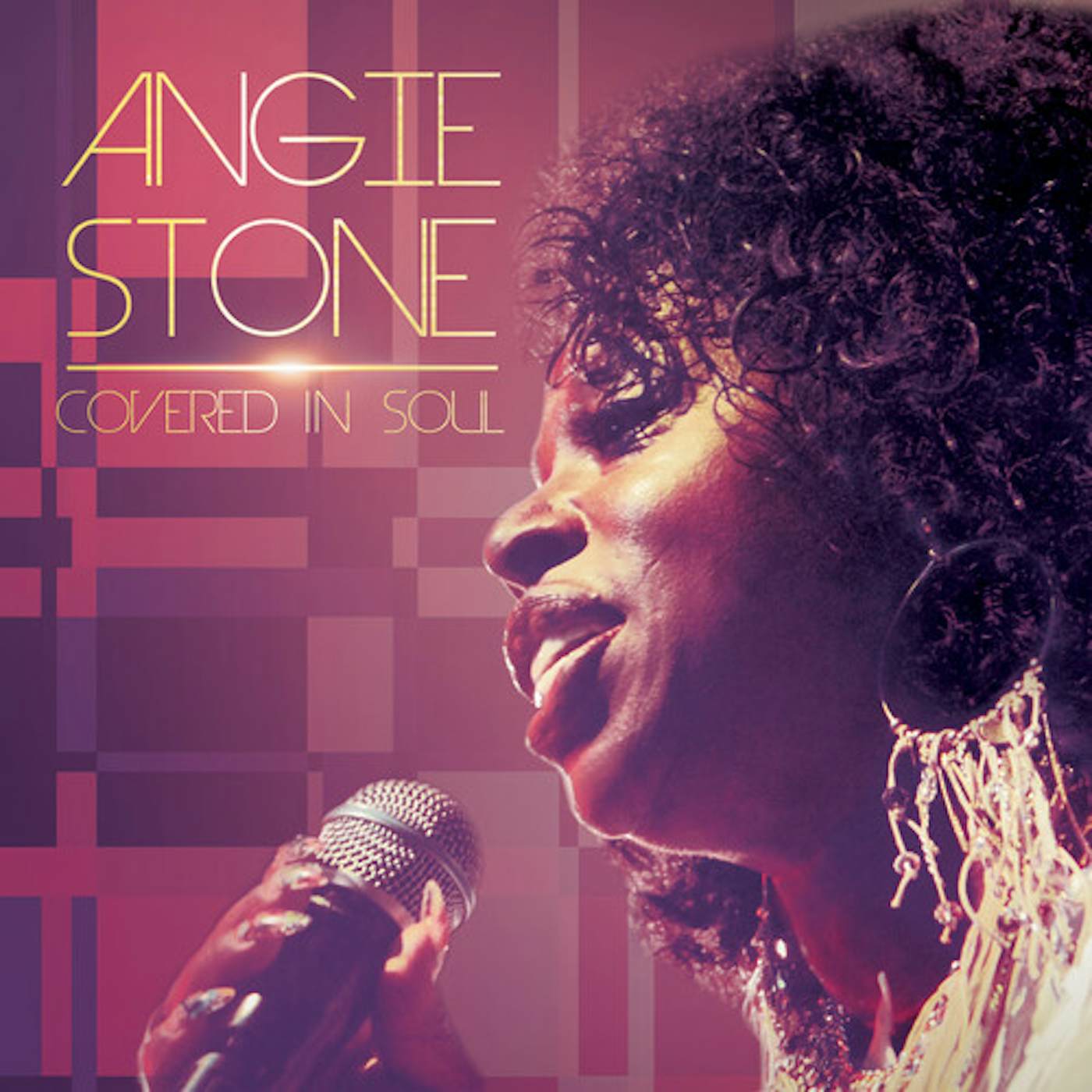 Angie Stone Covered In Soul - Purple Vinyl Record