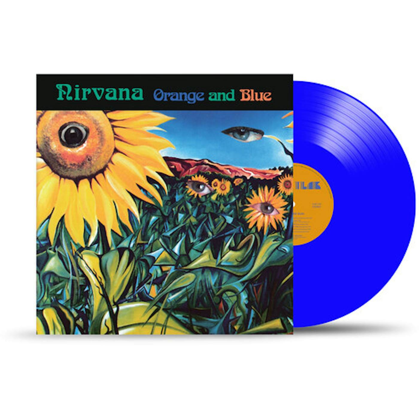 Nirvana Orange & Blue (Blue) Vinyl Record