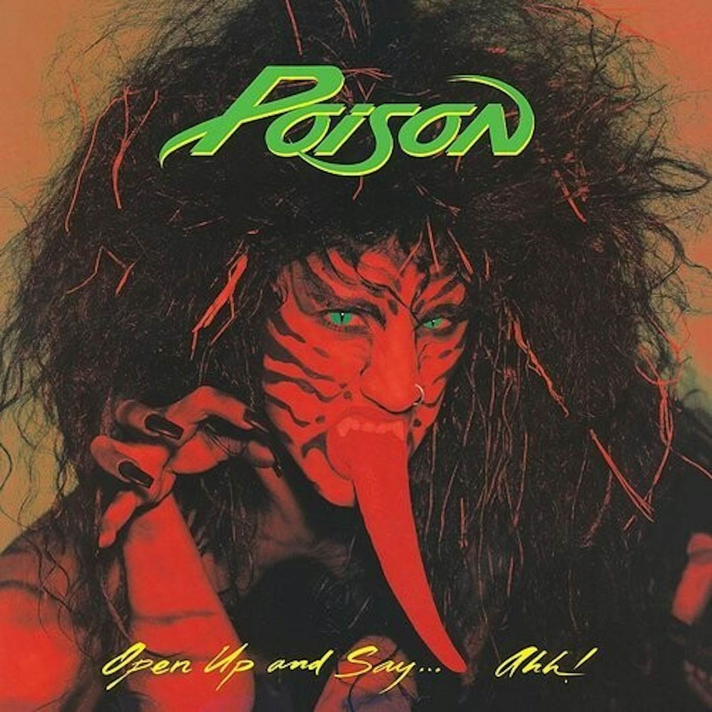 Poison Open Up And Say Ahh! (Gold) Vinyl Record