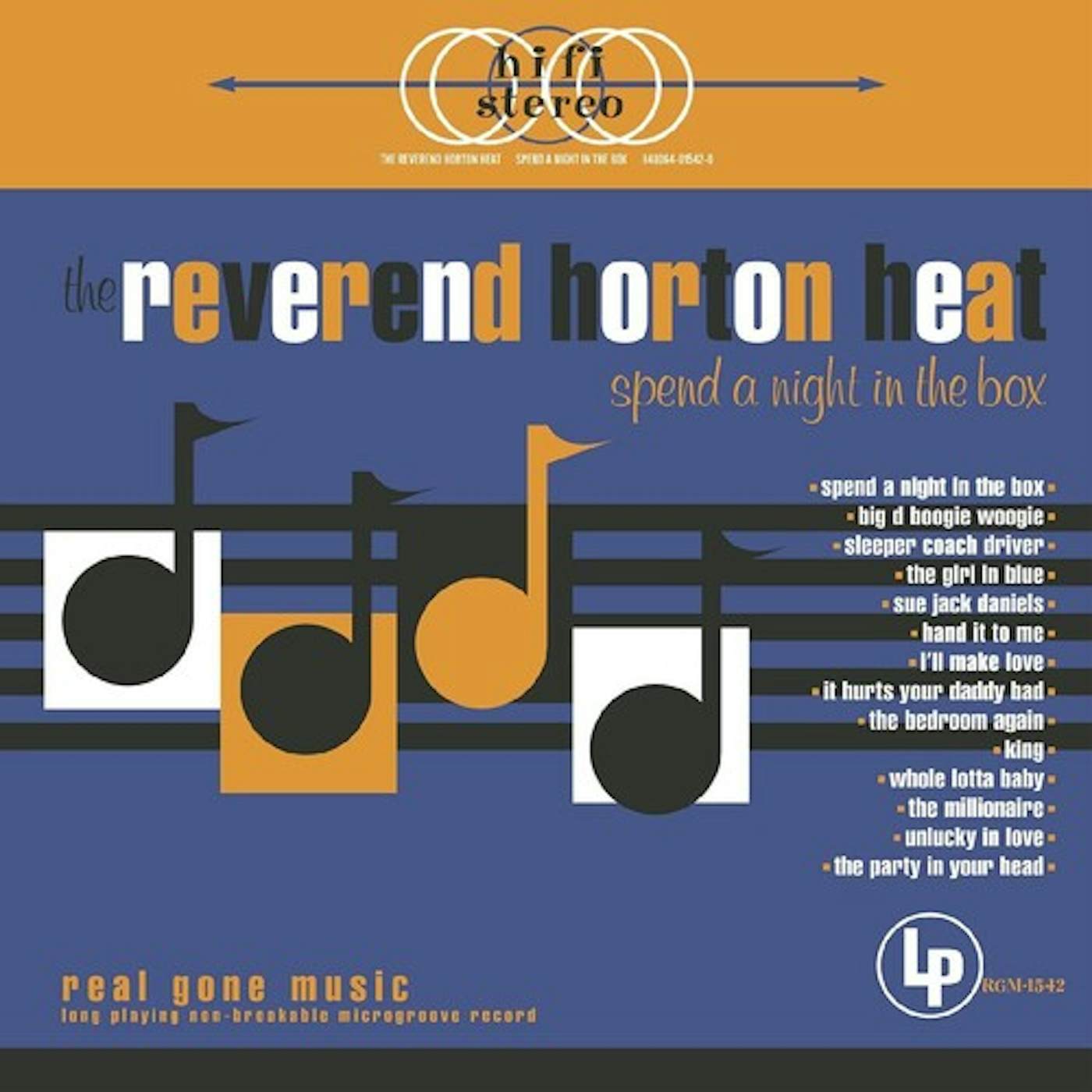 The Reverend Horton Heat Spend A Night In The Box Vinyl Record