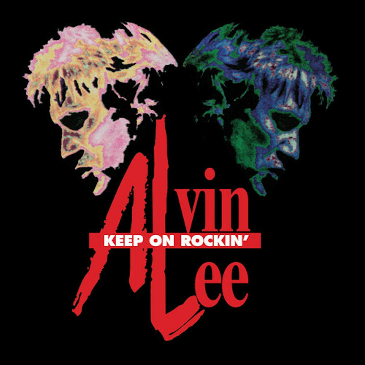Alvin Lee KEEP ON ROCKIN Vinyl Record