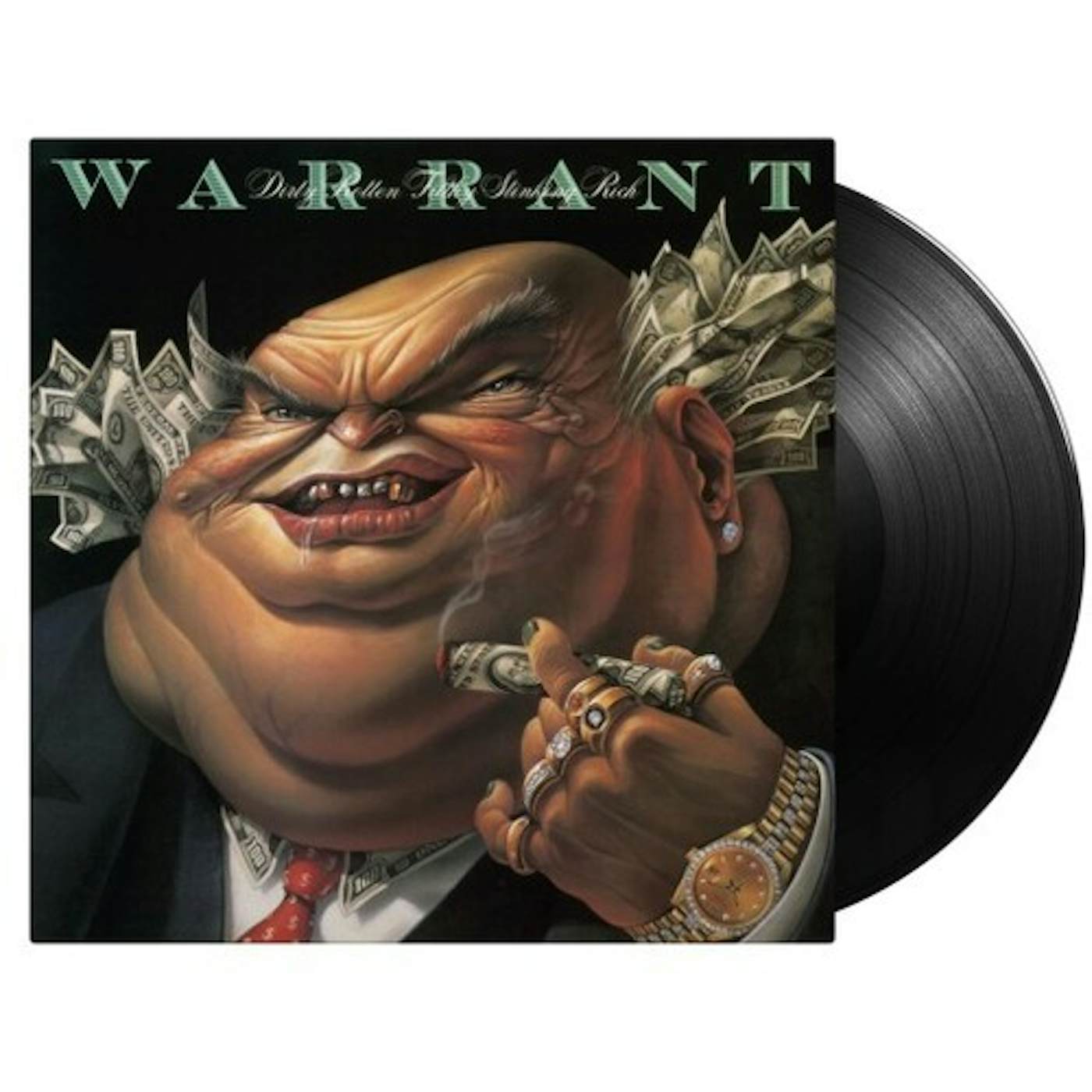 Warrant Dirty Rotten Filthy Stinking Rich Vinyl Record