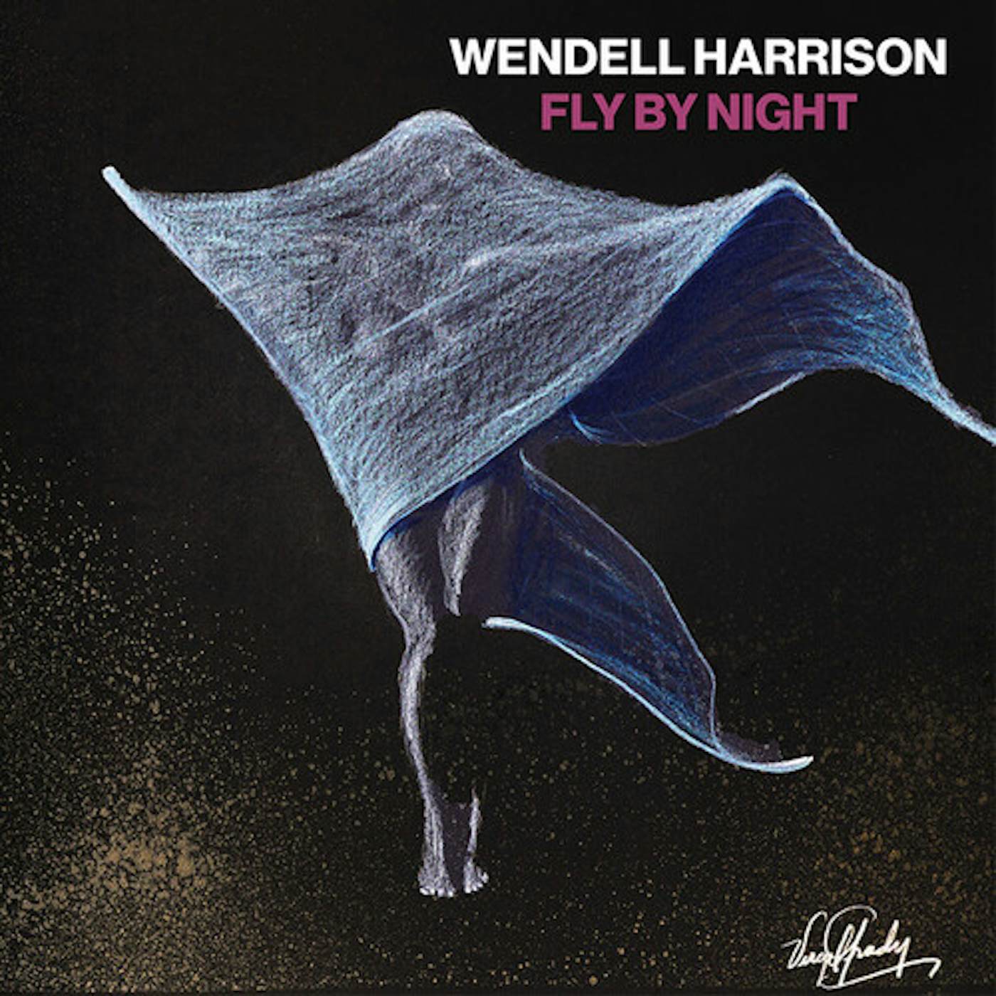 Wendell Harrison FLY BY NIGHT - WHITE Vinyl Record
