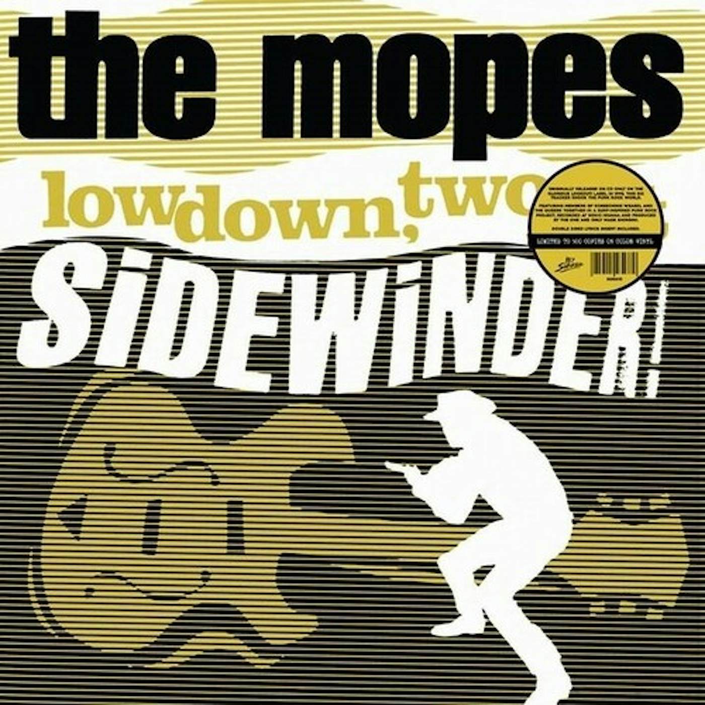 The Mopes LOWDOWN TWO-BIT SIDEWINDER Vinyl Record