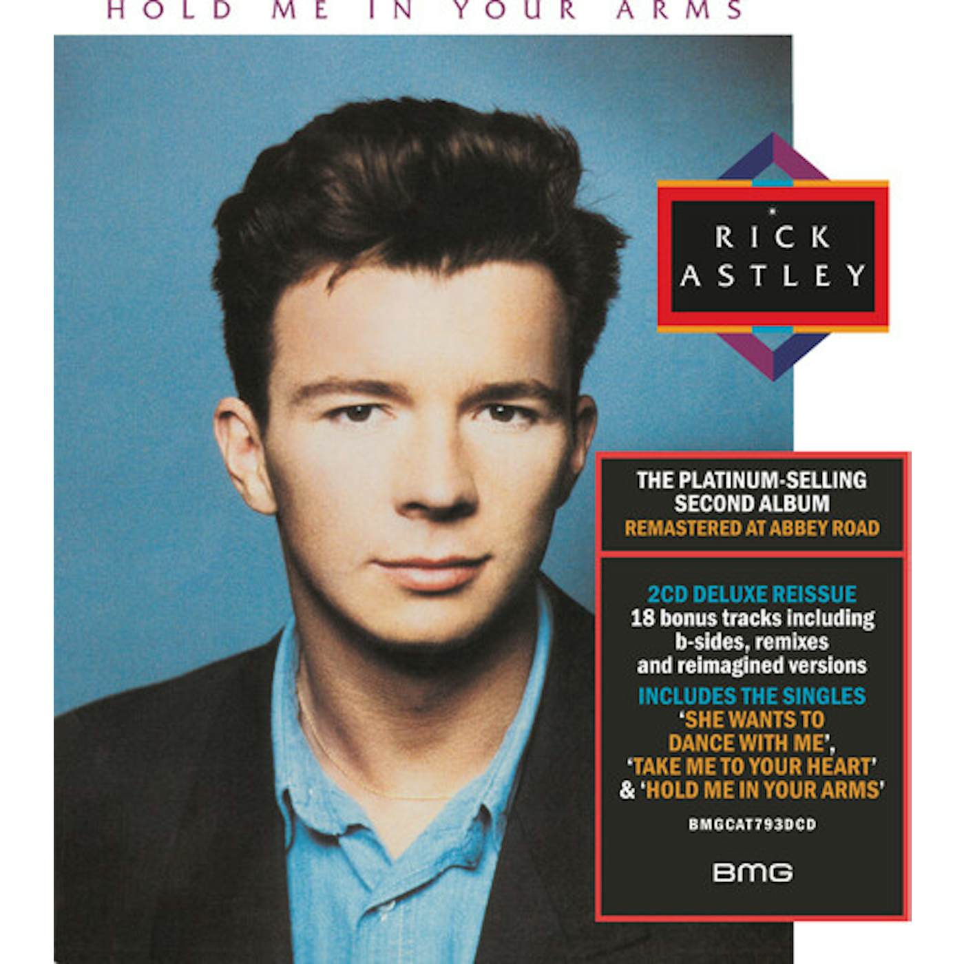 Rick Astley HOLD ME IN YOUR ARMS CD