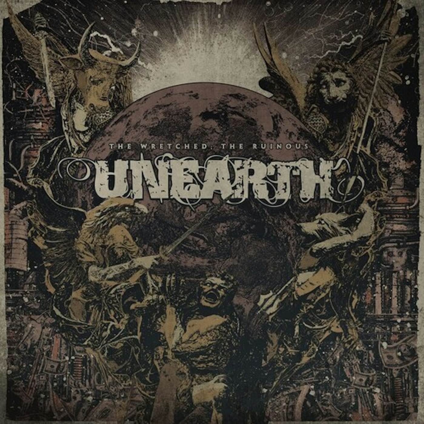 Unearth WRETCHED THE RUINOUS Vinyl Record