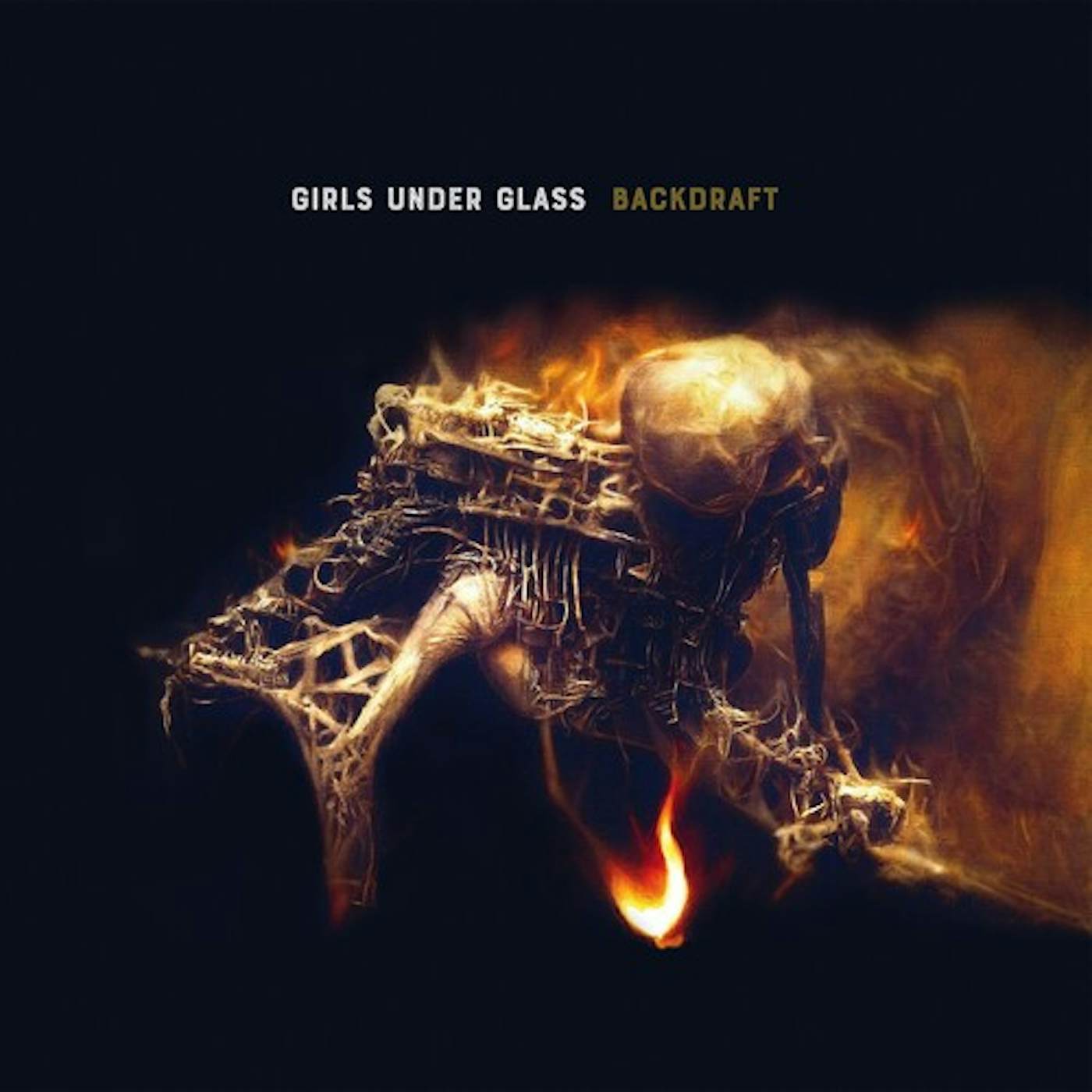 Girls Under Glass BACKDRAFT CD