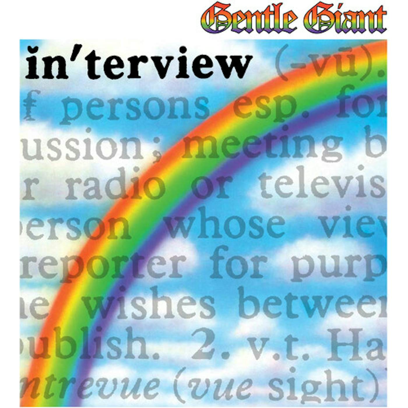 Gentle Giant INTERVIEW STEVEN WILSON REMIX - BLUE Vinyl Record