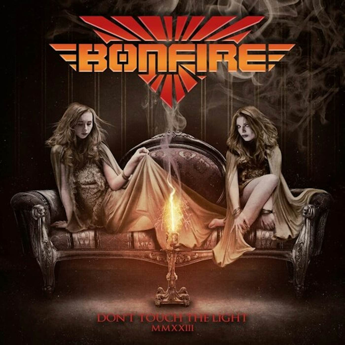 Bonfire DON'T TOUCH THE LIGHT MMXXIII - CLEAR GREEN Vinyl Record