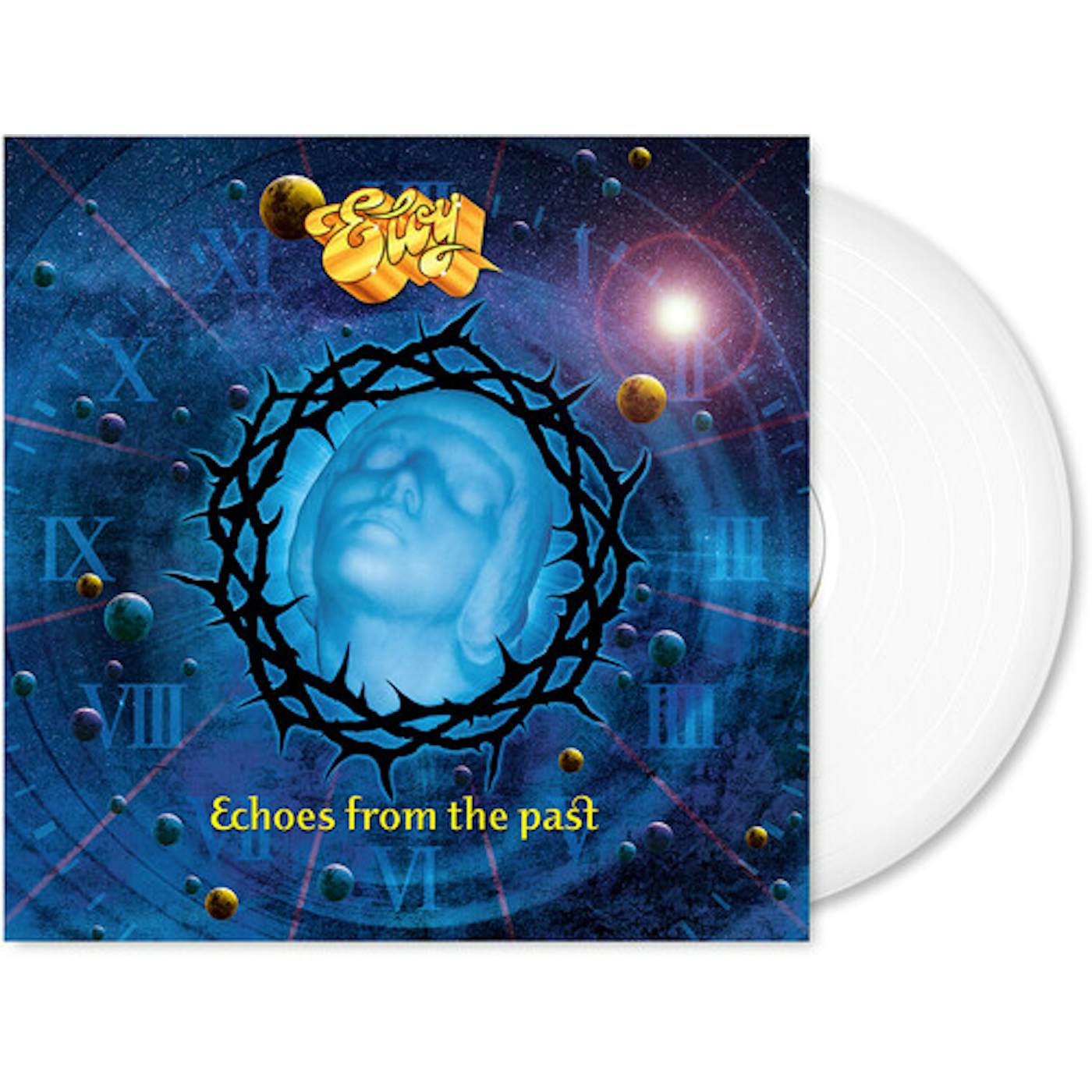 Eloy ECHOES FROM THE PAST - WHITE Vinyl Record