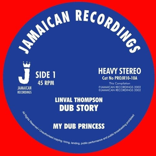 Linval Thompson MY DUB PRINCESS Vinyl Record