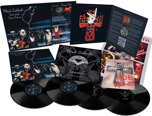 Black Sabbath Live Evil (40th Anniversary) Vinyl Record
