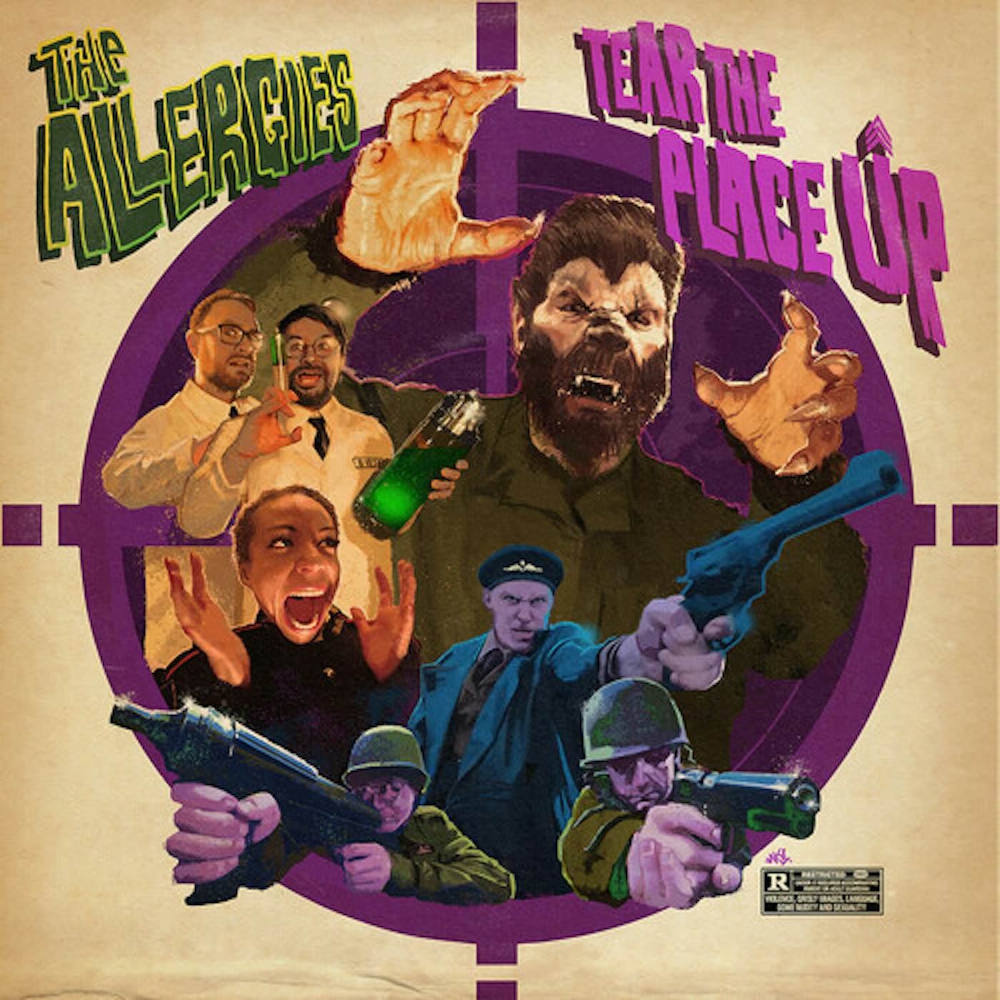 The Allergies TEAR THE PLACE UP CD