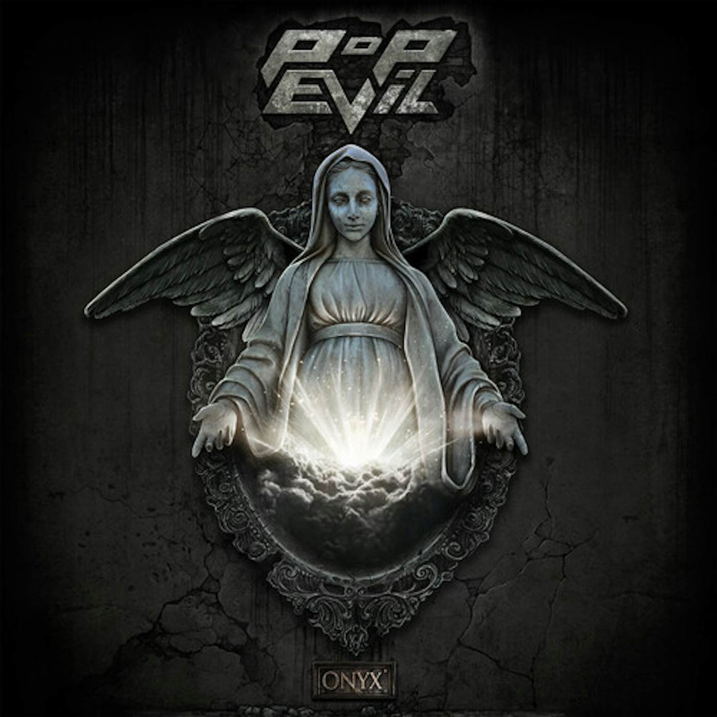 Pop Evil Onyx 10th Anniversary - Black Ice Vinyl Record