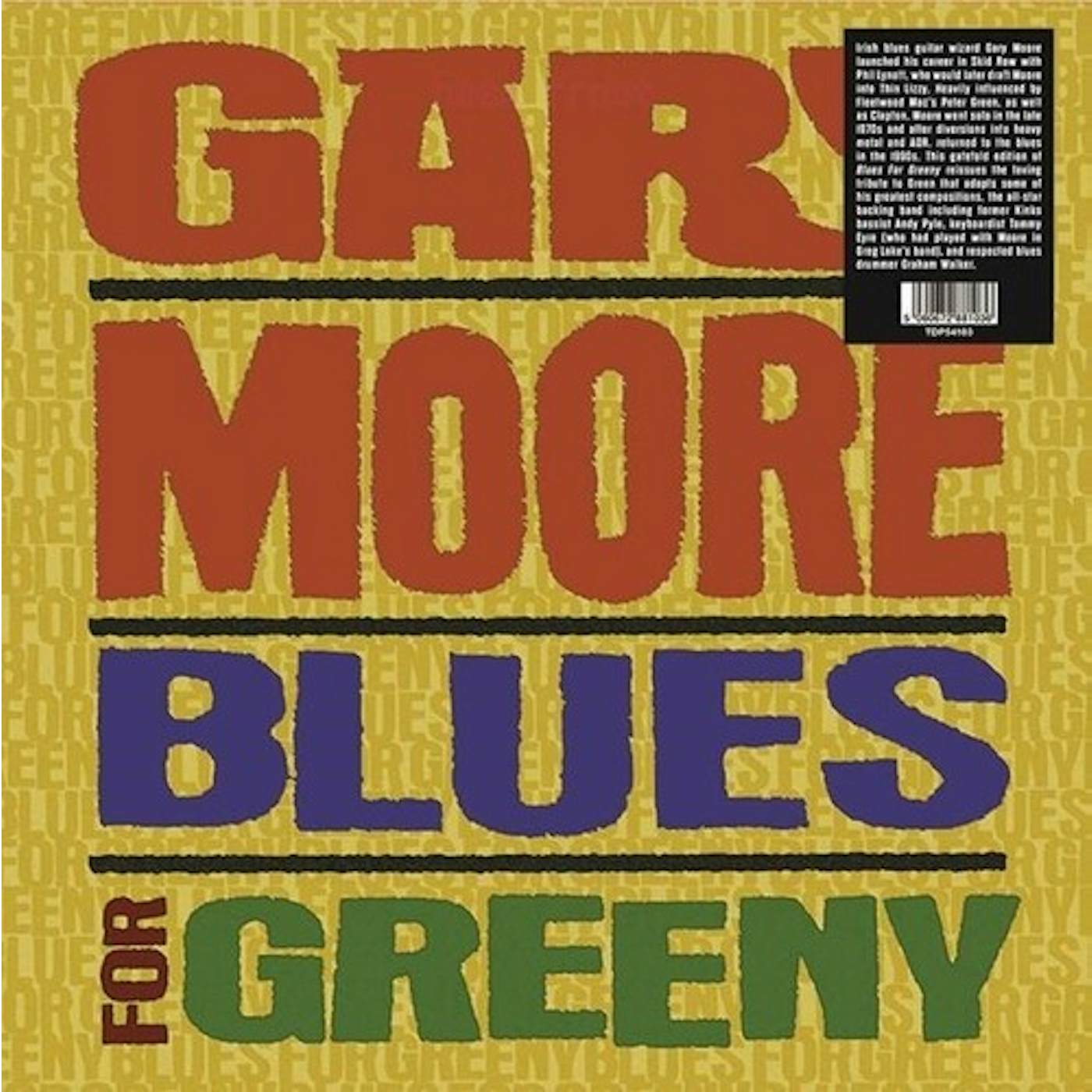 Gary Moore Blues For Greeny Vinyl Record