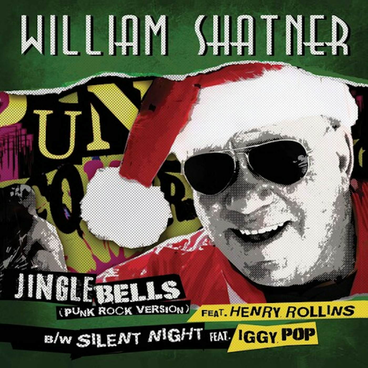 William Shatner JINGLE BELLS - RED Vinyl Record
