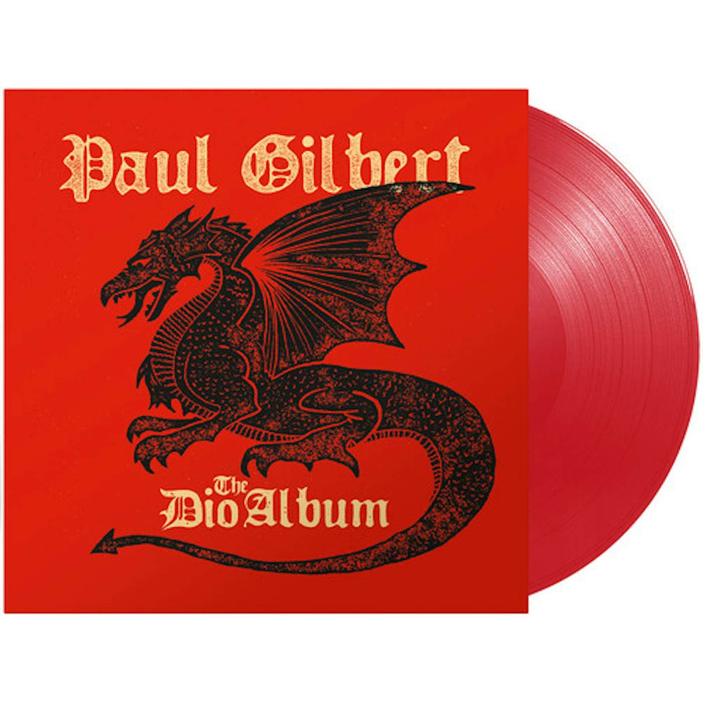 Paul Gilbert DIO ALBUM - RED Vinyl Record