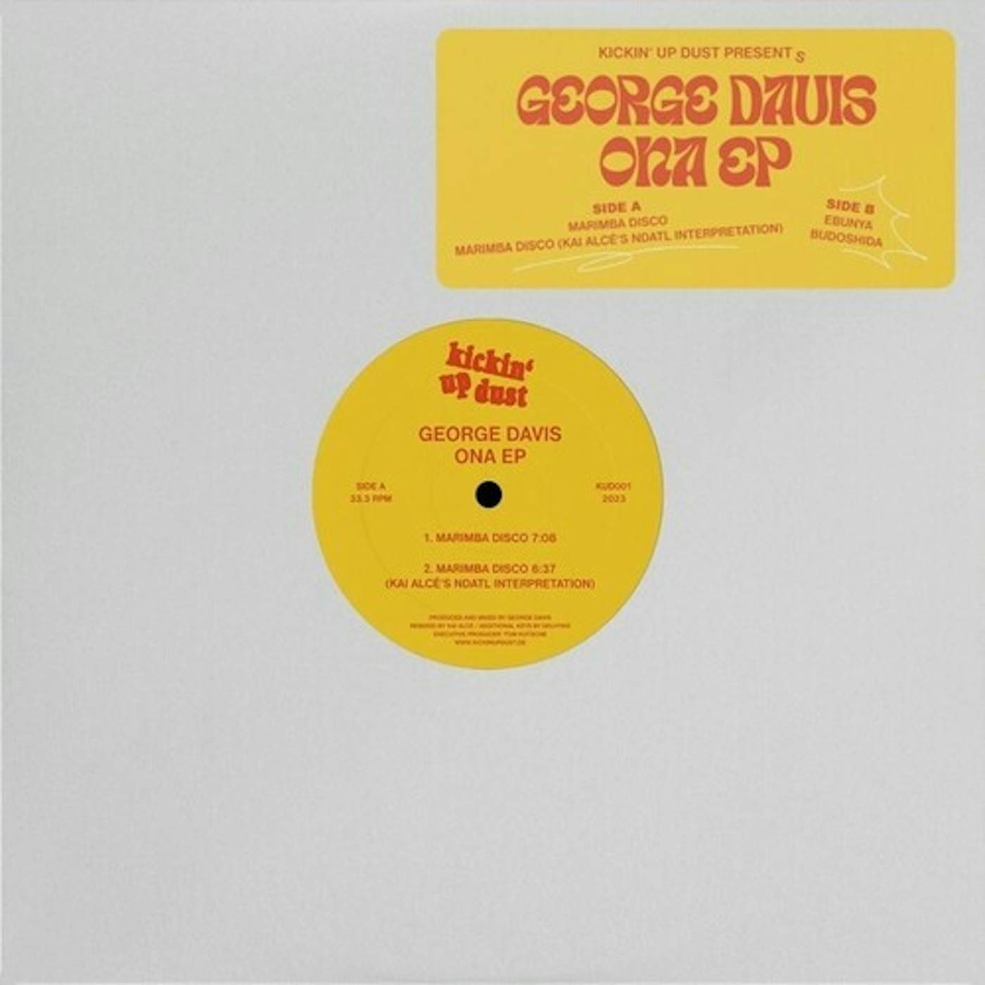 George Davis ONA EP Vinyl Record
