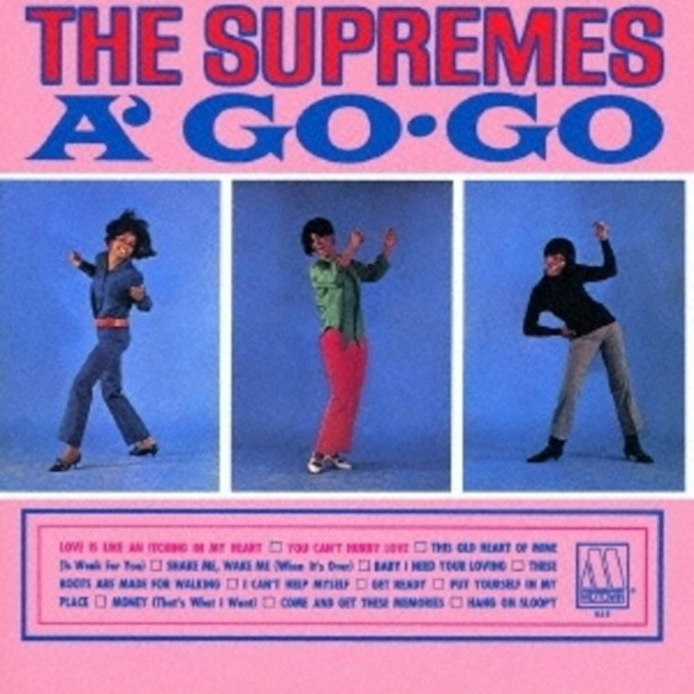 The Supremes A GO-GO Vinyl Record