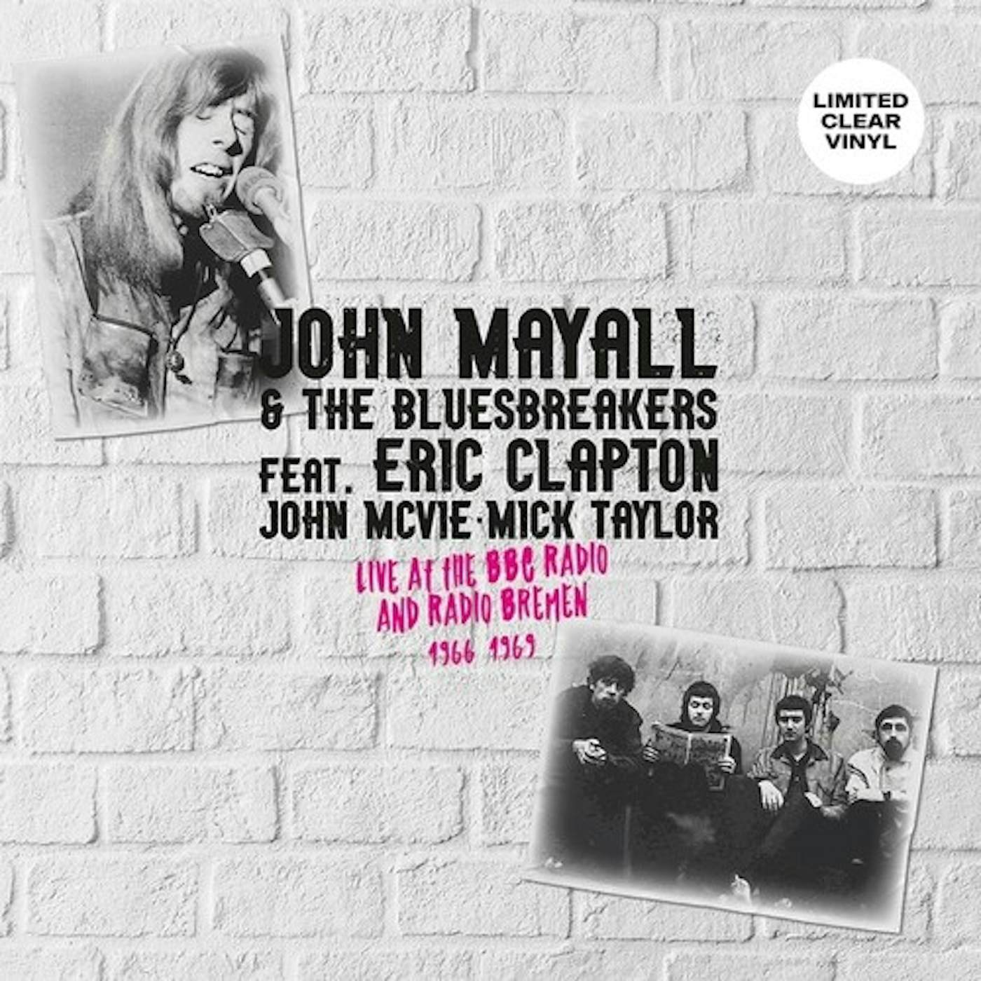John Mayall & The Bluesbreakers Live At The Bbc Radio & Radio Bremen 1966-1969 Vinyl Record
