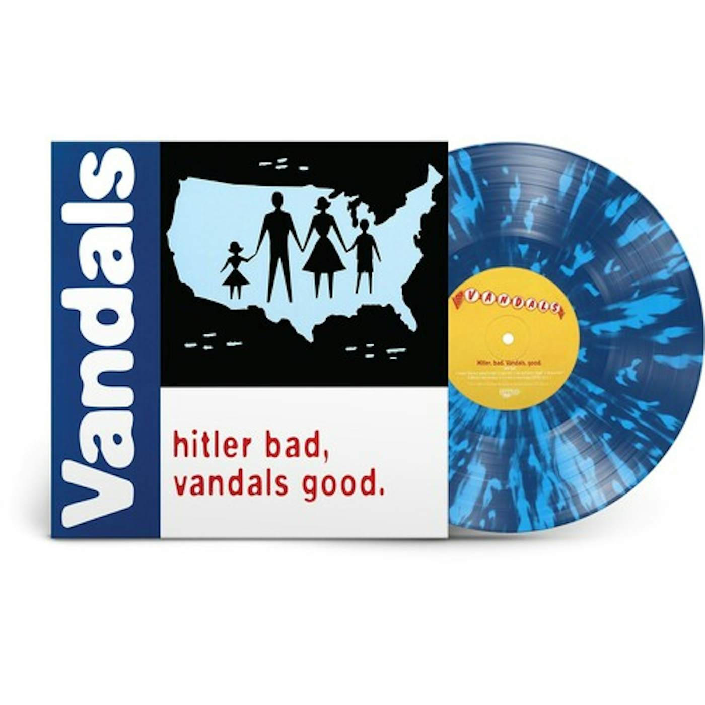 HITLER BAD The Vandals  GOOD Vinyl Record