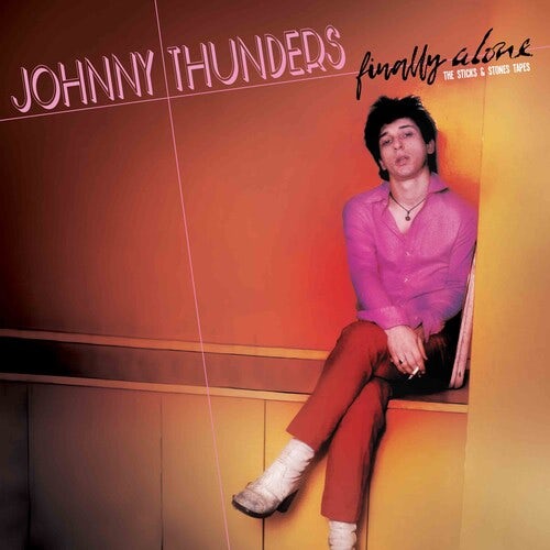 Johnny Thunders FINALLY ALONE - PURPLE/GREEN Vinyl Record