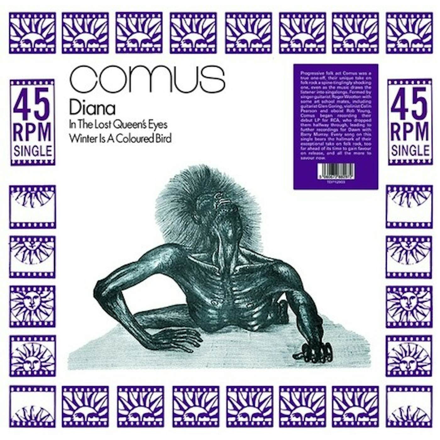 Comus Diana Vinyl Record