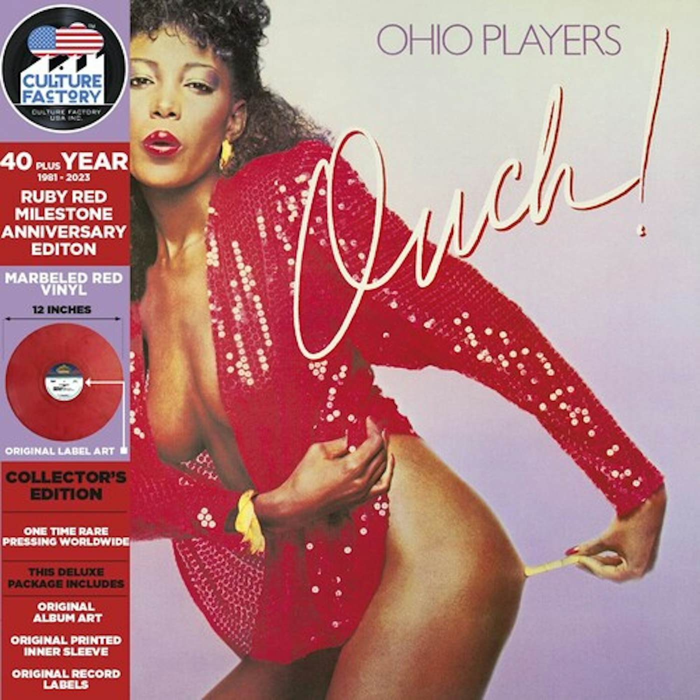 Ohio Players OUCH Vinyl Record