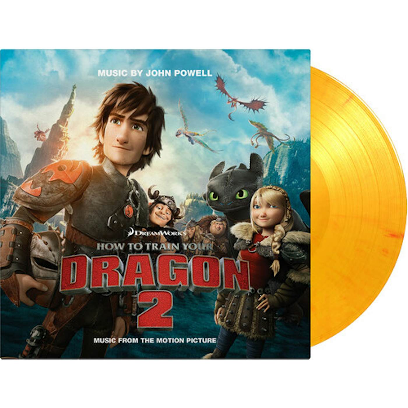 John Powell How To Train Your Dragon 2 - Original Soundtrack (2LP/Colored) Vinyl Record