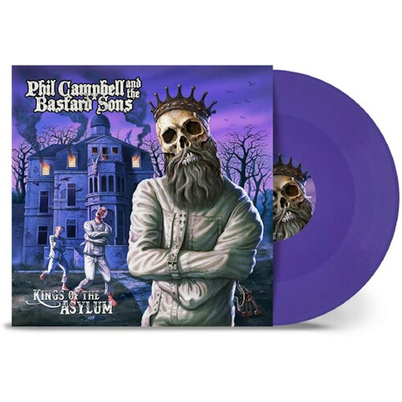 Phil Campbell and the Bastard Sons KINGS OF THE ASYLUM - PURPLE Vinyl Record