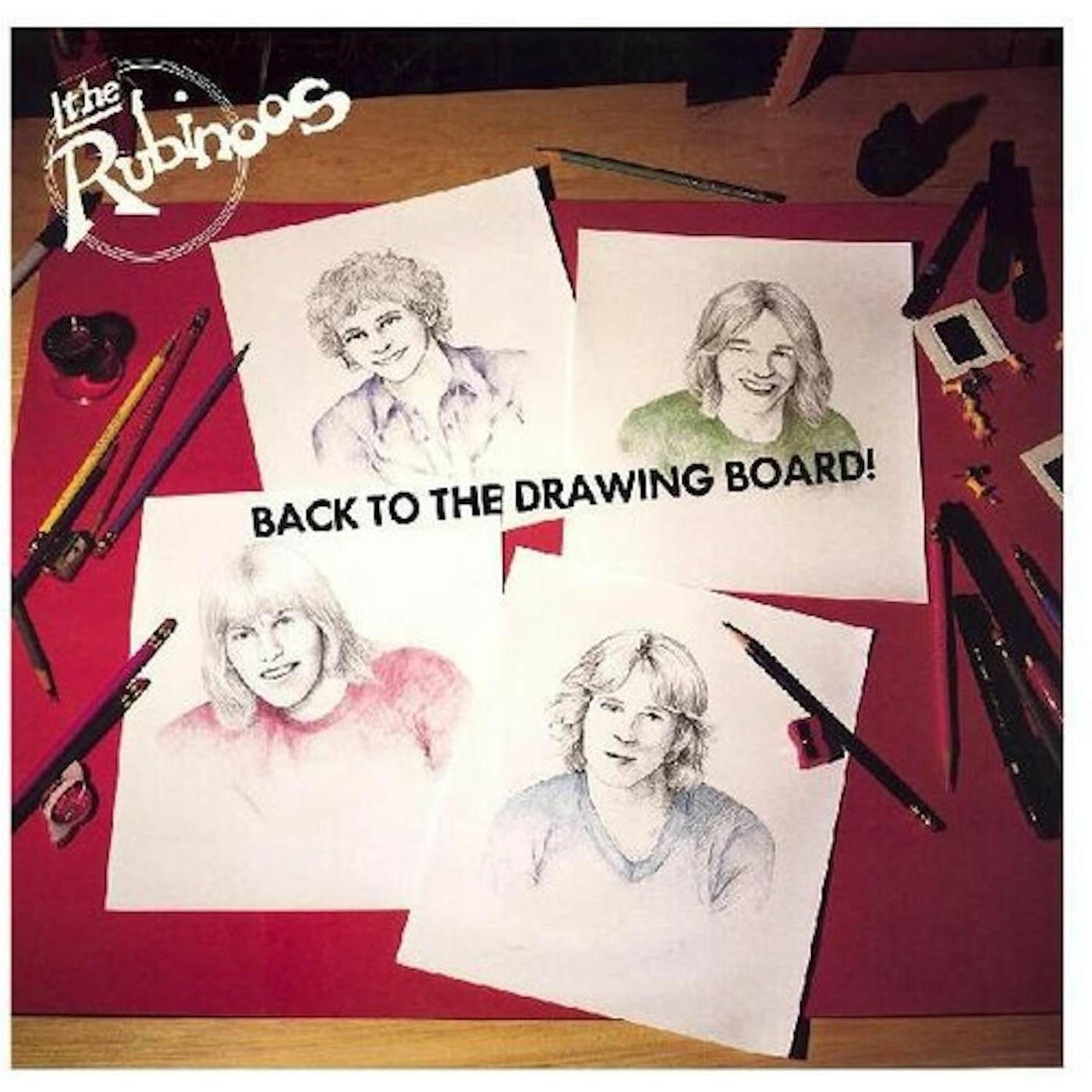 The Rubinoos BACK TO THE DRAWING BOARD Vinyl Record