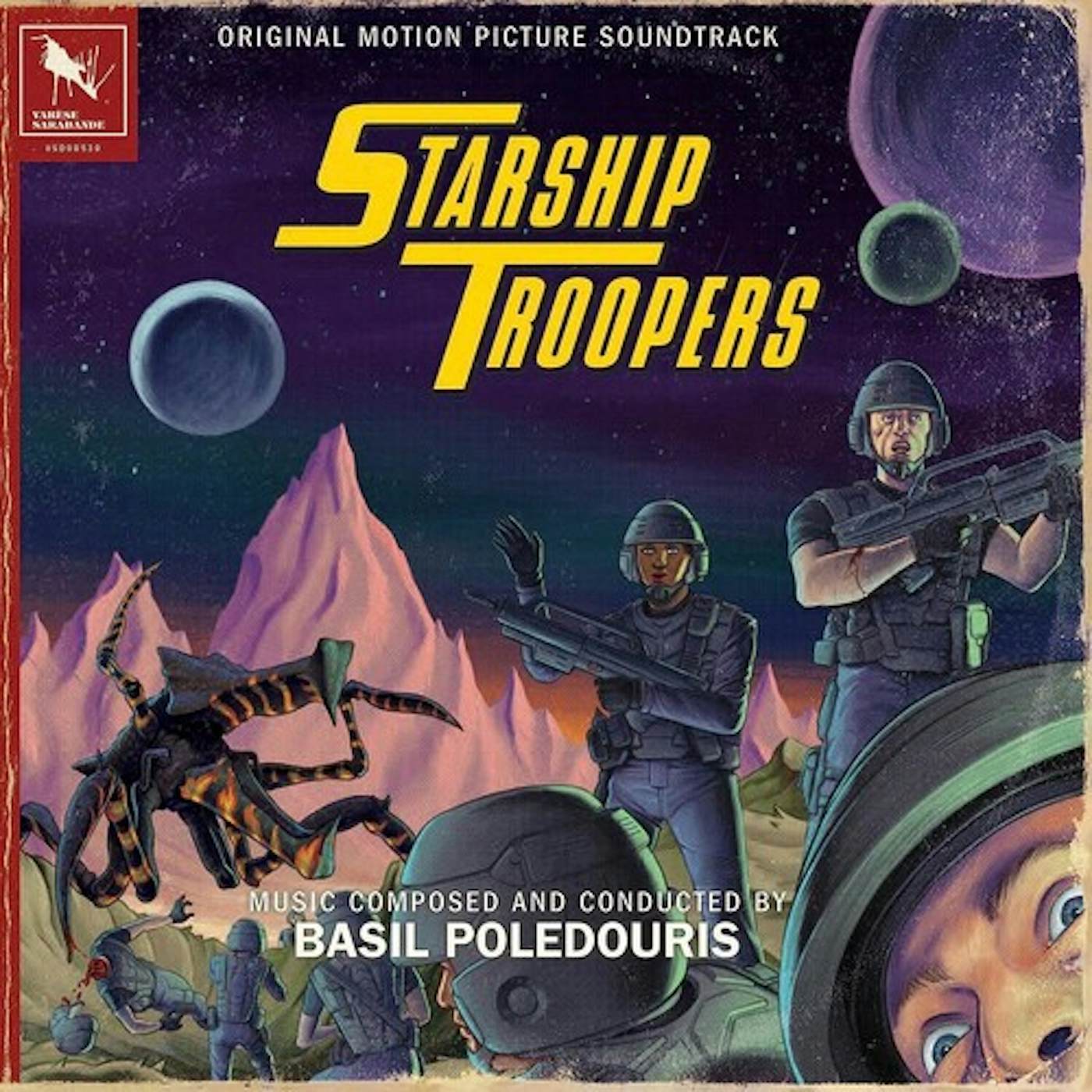 Basil Poledouris STARSHIPTROOPERS - Original Soundtrack Vinyl Record