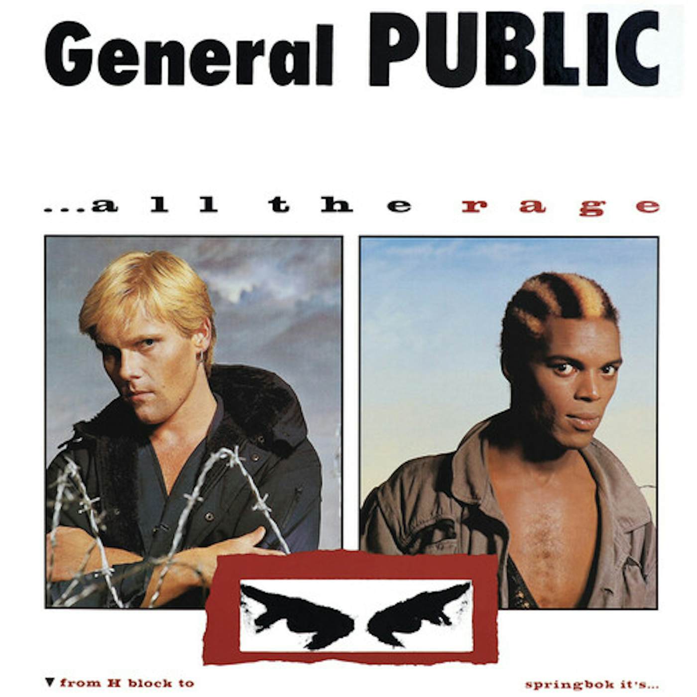 General Public ALL THE RAGE Vinyl Record