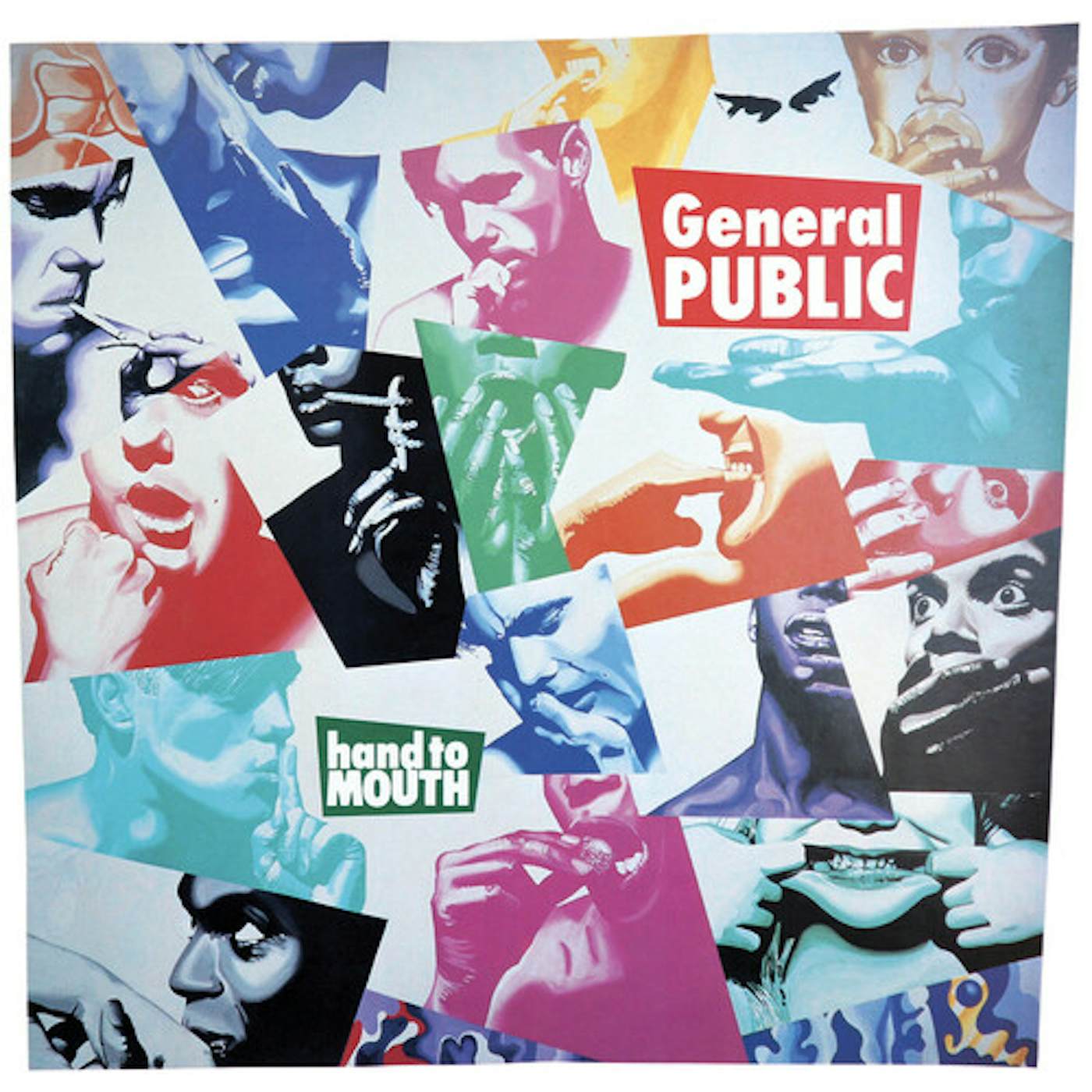General Public HAND TO MOUTH Vinyl Record