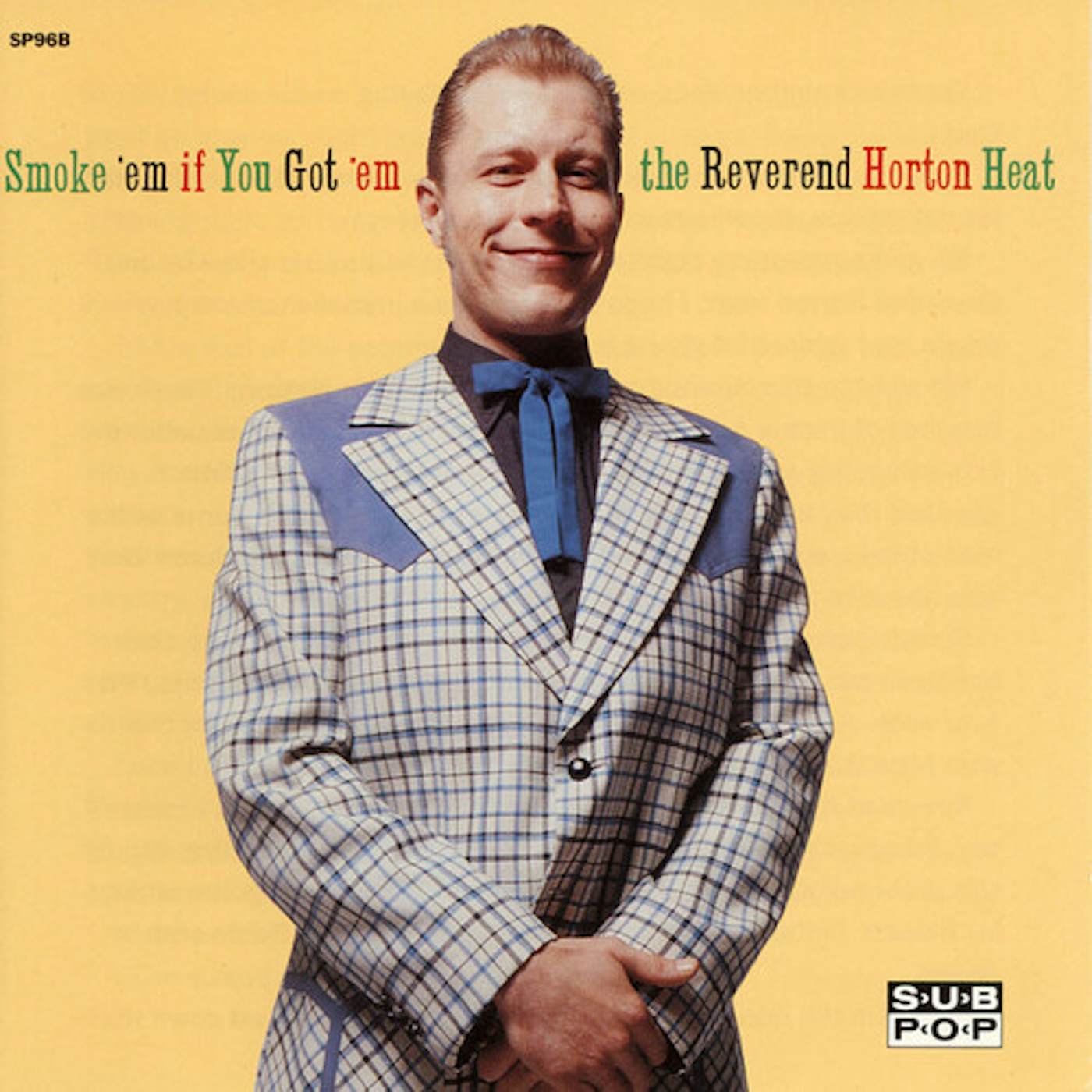 The Reverend Horton Heat Smoke 'em if You Got 'em Vinyl Record